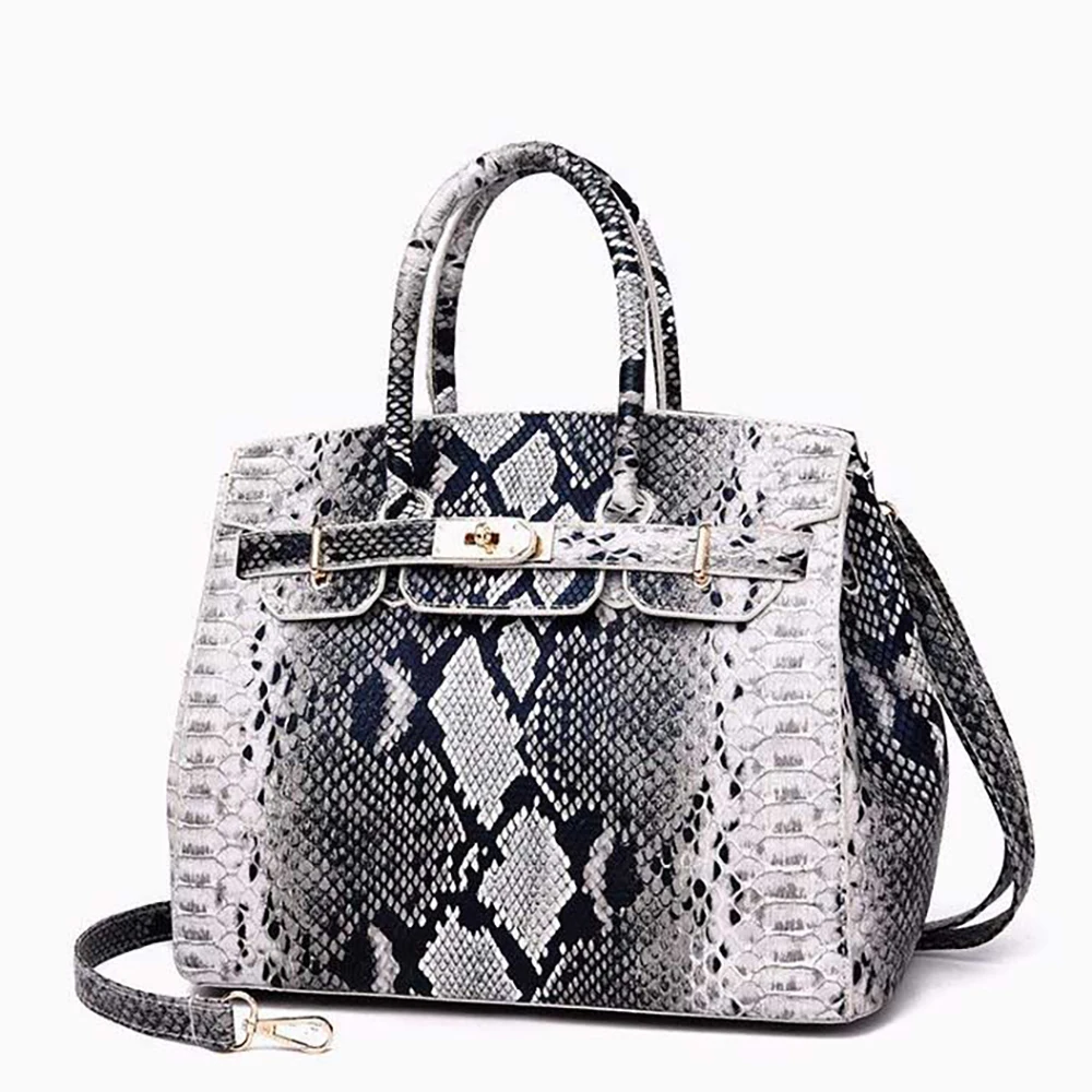 Snake Pattern Shoulder Bag Patchwork Female PU Leather Hand Totes Satchel Retro Serpentine Handle Purse Crossbody Bag for Women
Snake Pattern Shoulder Bag Patchwork Female PU Leather Hand Totes Satchel Retro Serpentine Handle Purse Crossbody Bag for Women