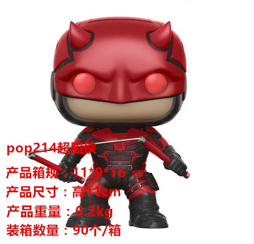 Diffuse Dynamic Square Anime Pop 214 # Daredevil Superheroes Marvel Boxed Garage Kit Model Doll
Diffuse Dynamic Square Anime Pop 214 # Daredevil Superheroes Marvel Boxed Garage Kit Model Doll