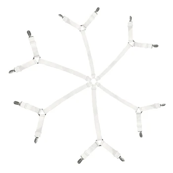 Anti Slip Household Gripper 6 Sides Holder Adjustable Fixing Elastic Band Mattress Bed Sheet Clip Fastening Accessory Blankets
Anti Slip Household Gripper 6 Sides Holder Adjustable Fixing Elastic Band Mattress Bed Sheet Clip Fastening Accessory Blankets