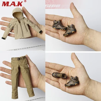 1/6 scale female figure clothes modern military hard shell jacket tactical pants outdoor shoes model set fit 12'' figure body 
1/6 scale female figure clothes modern military hard shell jacket tactical pants outdoor shoes model set fit 12'' figure body