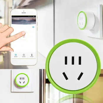 Mini Smart Home Wifi Plug Remote Control Socket for WiFi IR Remote Control Timer Switch Power Supply For iOS For Android
Mini Smart Home Wifi Plug Remote Control Socket for WiFi IR Remote Control Timer Switch Power Supply For iOS For Android