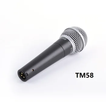 Superlux TM58 cardioid Vocal dynamic microphone High SPL capacity for speech and performance, without On/off switch
Superlux TM58 cardioid Vocal dynamic microphone High SPL capacity for speech and performance, without On/off switch