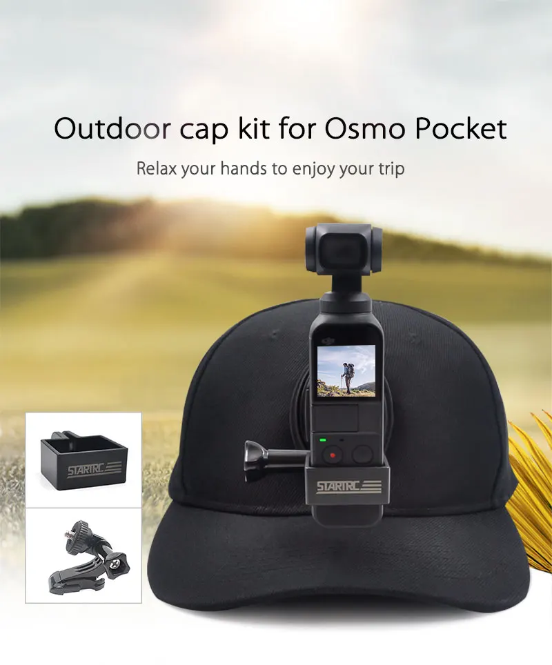 STARTRC Camera stand extension hat Holder Hat for DJI OSMO Pocket 2/Action/Insta360 ONE/ONE X/EVO Camera Accessories
STARTRC Camera stand extension hat Holder Hat for DJI OSMO Pocket 2/Action/Insta360 ONE/ONE X/EVO Camera Accessories