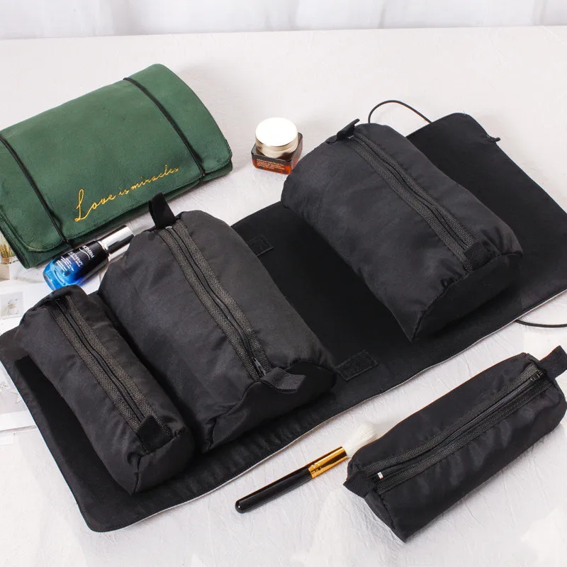 Cosmetic Bag Makeup Organizer Women Large Capacity Travel Storage Case Portable Folding Bag Lipstick Holder Washing Accessories
Cosmetic Bag Makeup Organizer Women Large Capacity Travel Storage Case Portable Folding Bag Lipstick Holder Washing Accessories