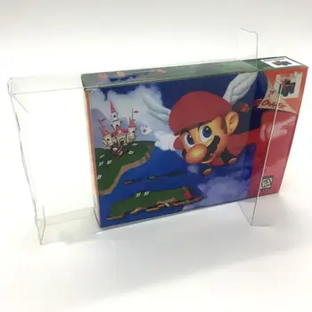 PET Display box Collection box Protection box for European and American version Nintendo 64 N64 games
PET Display box Collection box Protection box for European and American version Nintendo 64 N64 games