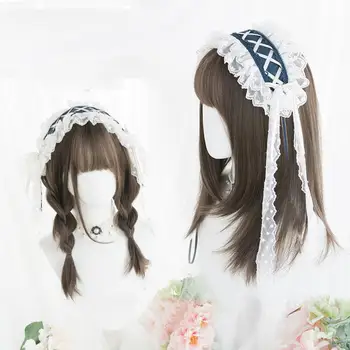 Cosplaysalon 51CM Lolita Long Straight Black Brown Natural Daily Bangs Cute Party Synthetic Hair Cosplay Wig+Cap
Cosplaysalon 51CM Lolita Long Straight Black Brown Natural Daily Bangs Cute Party Synthetic Hair Cosplay Wig+Cap