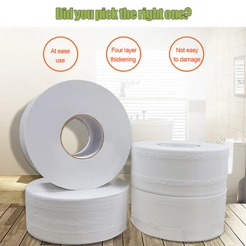 Large Roll Of Paper Three Layer Toilet Tissue Home Bath Toilet Roll Paper Soft Toilet Paper Skin-Friendly Paper Towels
Large Roll Of Paper Three Layer Toilet Tissue Home Bath Toilet Roll Paper Soft Toilet Paper Skin-Friendly Paper Towels