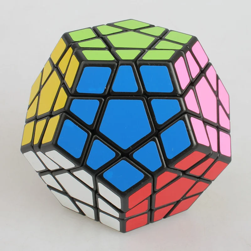 

High Quality 12-side Megaminx Magic Cubes Educational Toy IQ Brain Teaser Speed Training Plastic Brain Game Cube Ball