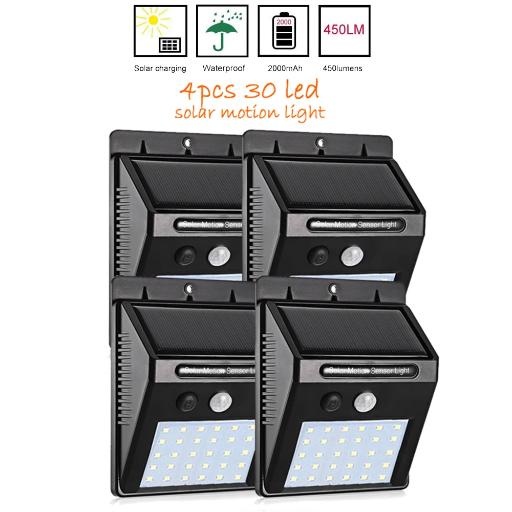 2/4PCS LEDs Solar Powered Lights Wireless Motion Sensor lamp Security Outdoor Waterproof Wall Spotlights Garden Street Path ligh
2/4PCS LEDs Solar Powered Lights Wireless Motion Sensor lamp Security Outdoor Waterproof Wall Spotlights Garden Street Path ligh