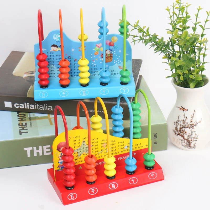 Children's Wooden Abacus Bead Counting Frame Calculation Arithmetic Rack Frame for Kid Early Childhood Arithmetic Teaching Aids
Children's Wooden Abacus Bead Counting Frame Calculation Arithmetic Rack Frame for Kid Early Childhood Arithmetic Teaching Aids