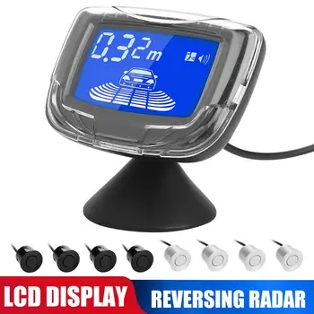 4 Probe Buzzer Auto Reverse Radar Car General Parking Sensor LCD Display Distance Display Matrix Warning Bar Car Reverse Radar
4 Probe Buzzer Auto Reverse Radar Car General Parking Sensor LCD Display Distance Display Matrix Warning Bar Car Reverse Radar