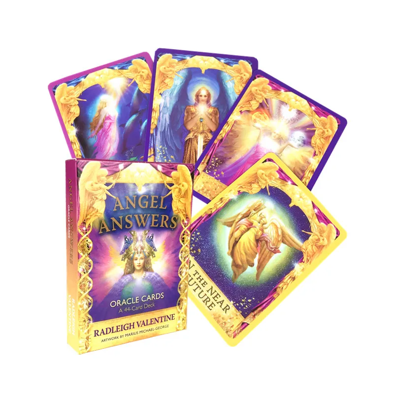 Tarot Cards Angel Answers Oracle Cards Board Games English For Family Gift Party Playing Card Table Games Entertainment
Tarot Cards Angel Answers Oracle Cards Board Games English For Family Gift Party Playing Card Table Games Entertainment