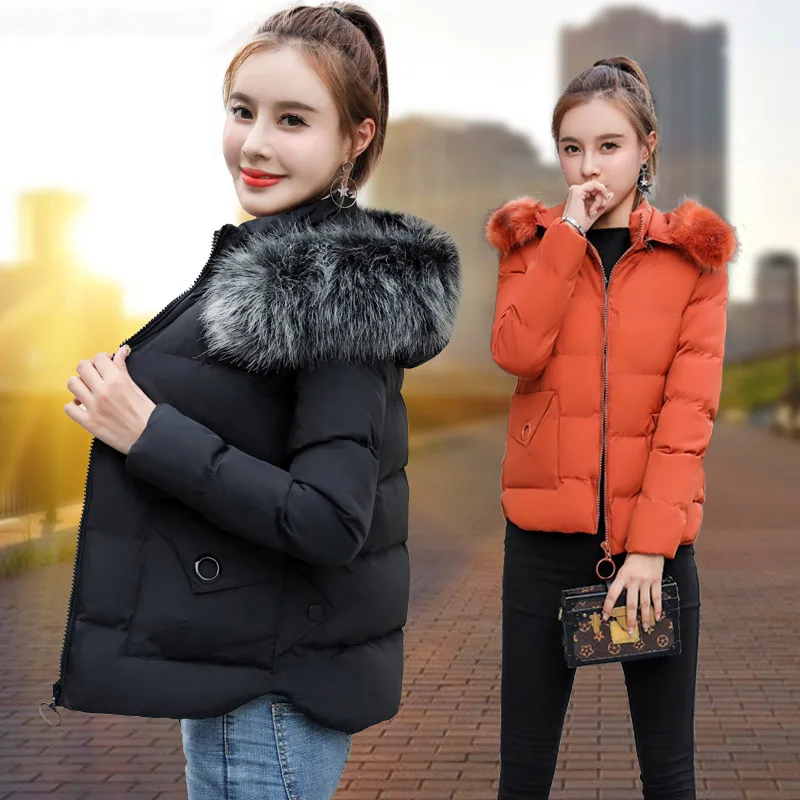 Cotton Coat Women's Short 2019 Winter New Style Korean-style Fashion Solid Color Versatile Cotton-padded Clothes Stand Collar do
Cotton Coat Women's Short 2019 Winter New Style Korean-style Fashion Solid Color Versatile Cotton-padded Clothes Stand Collar do
