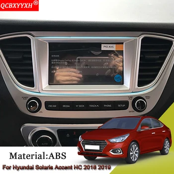 Car Central Navigation Sequins Cover Air Outlet Sticker Interior Frame Car Accessories For Hyundai Solaris Accent HC 2018 2019
Car Central Navigation Sequins Cover Air Outlet Sticker Interior Frame Car Accessories For Hyundai Solaris Accent HC 2018 2019