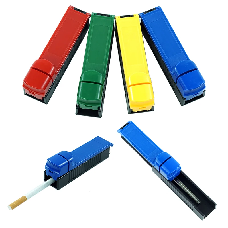 Plastic Rolling Machine Cigarette Machine Portable Manual Tobacco Joint Roller Machine 124mm Cigarette Maker Smoking Accessories
Plastic Rolling Machine Cigarette Machine Portable Manual Tobacco Joint Roller Machine 124mm Cigarette Maker Smoking Accessories