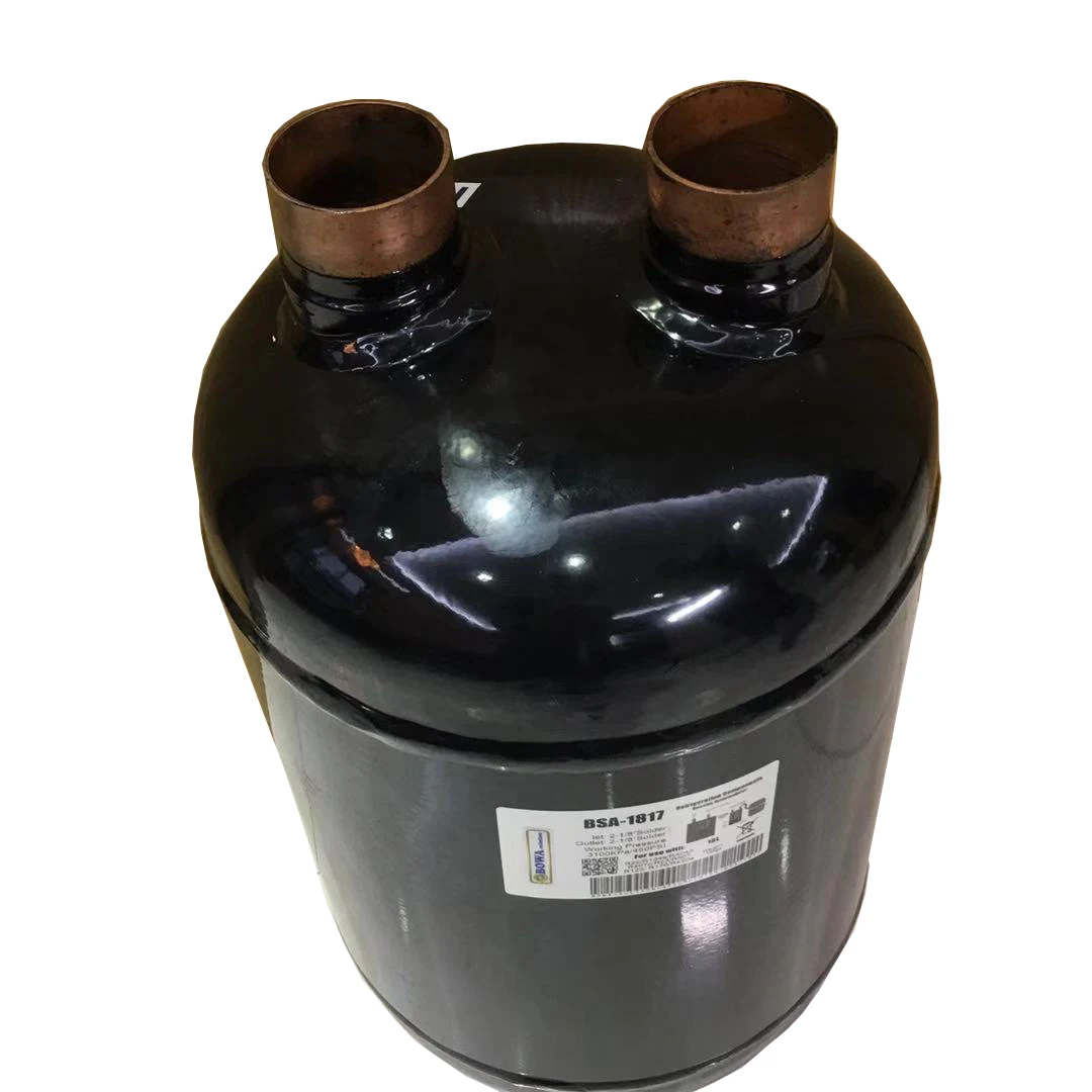 

18L accumulator with 2-1/8" solder connection is great for tandem scroll compressors unit for variable capacity water chillers