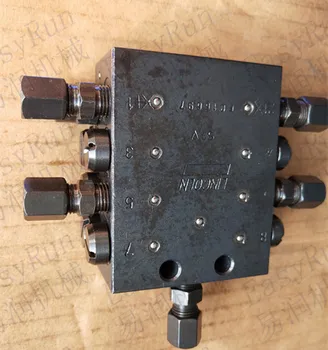 SSV8-4 way Grease Pump Oil Distributor /Grease Separator/Oil Separator SSV6 /8/10/12/14 holes for Concrete Pump Parts
SSV8-4 way Grease Pump Oil Distributor /Grease Separator/Oil Separator SSV6 /8/10/12/14 holes for Concrete Pump Parts