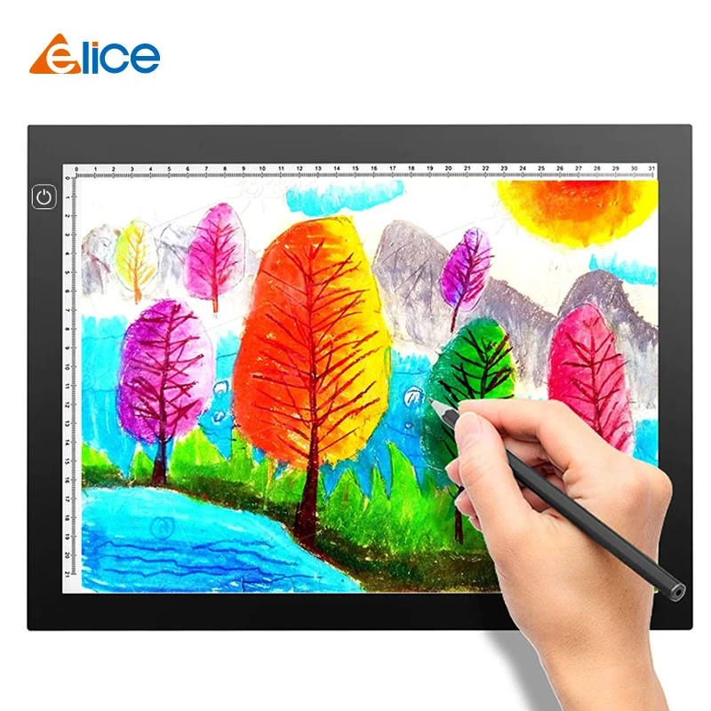 Elice A4 LED Light Pad Artcraft Tracing Light Box Copy Board Digital Tablets Painting Writing Drawing Tablet Sketching Animation
Elice A4 LED Light Pad Artcraft Tracing Light Box Copy Board Digital Tablets Painting Writing Drawing Tablet Sketching Animation