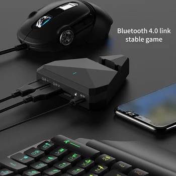 Wired Wireless Bluetooth Mobile Controller Gamepad Gaming Keyboard Mouse Converter Adapter Rack for Android iOS Mobile Phone
Wired Wireless Bluetooth Mobile Controller Gamepad Gaming Keyboard Mouse Converter Adapter Rack for Android iOS Mobile Phone
