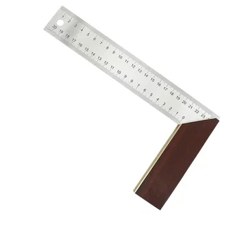 L-type 90 Degree Woodworking Angle Ruler Square Marking Gauge Protractor For Carpenter Measuring Tools Double-sided Scale
L-type 90 Degree Woodworking Angle Ruler Square Marking Gauge Protractor For Carpenter Measuring Tools Double-sided Scale