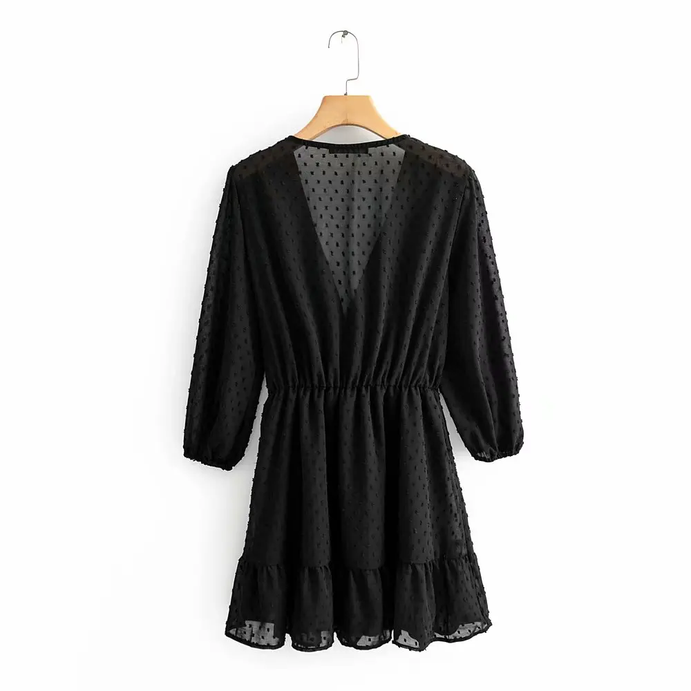 Women Elegant Ruffles Minini Dress OG0706 Women Elegant Ruffles Minini Dress OG0706
