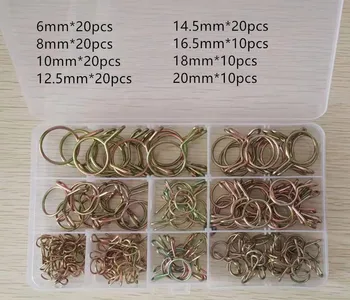 130pcs Hose Clamp High Quality Zinc Plated Spring Clips Gear Hose Fuel Line Clamp for Boats with Storage Box 6/8/10/-20mm
130pcs Hose Clamp High Quality Zinc Plated Spring Clips Gear Hose Fuel Line Clamp for Boats with Storage Box 6/8/10/-20mm