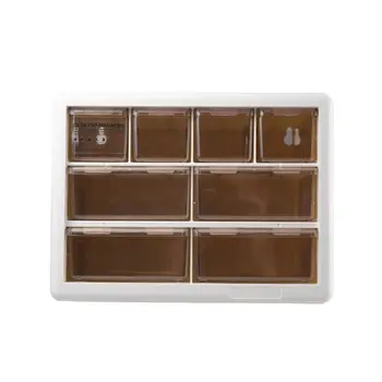 8 Grid Drawer Cabinet Jewelry Storage Box Organizer Desktop Makeup Bin Container M0XD
8 Grid Drawer Cabinet Jewelry Storage Box Organizer Desktop Makeup Bin Container M0XD