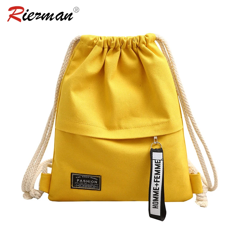 RIEZMAN Fashion Canvas Drawstring Backpack School Gym Drawstring Bags Casual Storage Knapsack For Teenager Girls Back Pack blosa
RIEZMAN Fashion Canvas Drawstring Backpack School Gym Drawstring Bags Casual Storage Knapsack For Teenager Girls Back Pack blosa