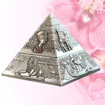 European Style Ashtray Metal Creative Tobacco Jar Pyramid Shaped Ash Container (Tin Color)
European Style Ashtray Metal Creative Tobacco Jar Pyramid Shaped Ash Container (Tin Color)