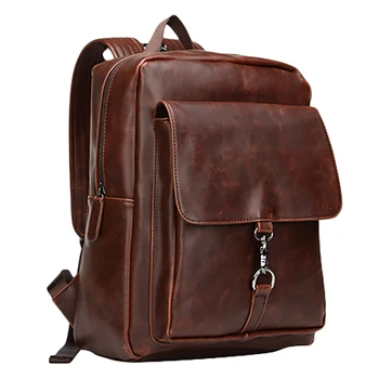 Men's PU Backpack Solid School Bag Business Office Laptop Backpack Vintage Backpack Casual Travel Backpack
Men's PU Backpack Solid School Bag Business Office Laptop Backpack Vintage Backpack Casual Travel Backpack