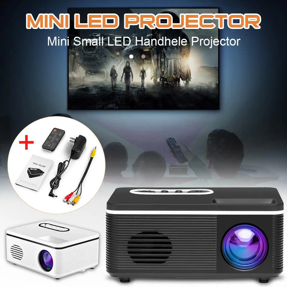 HD Mini Projector LED Android WiFi Projector Video Home Theater 3D HDMI Movie Game S361 Projector Portable Mini Entertainment
HD Mini Projector LED Android WiFi Projector Video Home Theater 3D HDMI Movie Game S361 Projector Portable Mini Entertainment