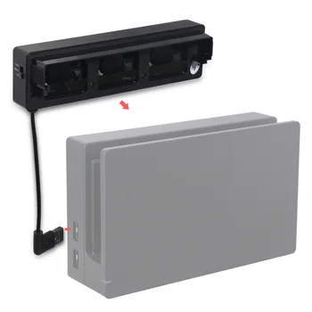 Bevigac Cooling Fan for Nintendo Switch NS Stand Game Console Dock Station Cooler with 3-Fan USB Cooling Fan for Nintend NS NX
Bevigac Cooling Fan for Nintendo Switch NS Stand Game Console Dock Station Cooler with 3-Fan USB Cooling Fan for Nintend NS NX