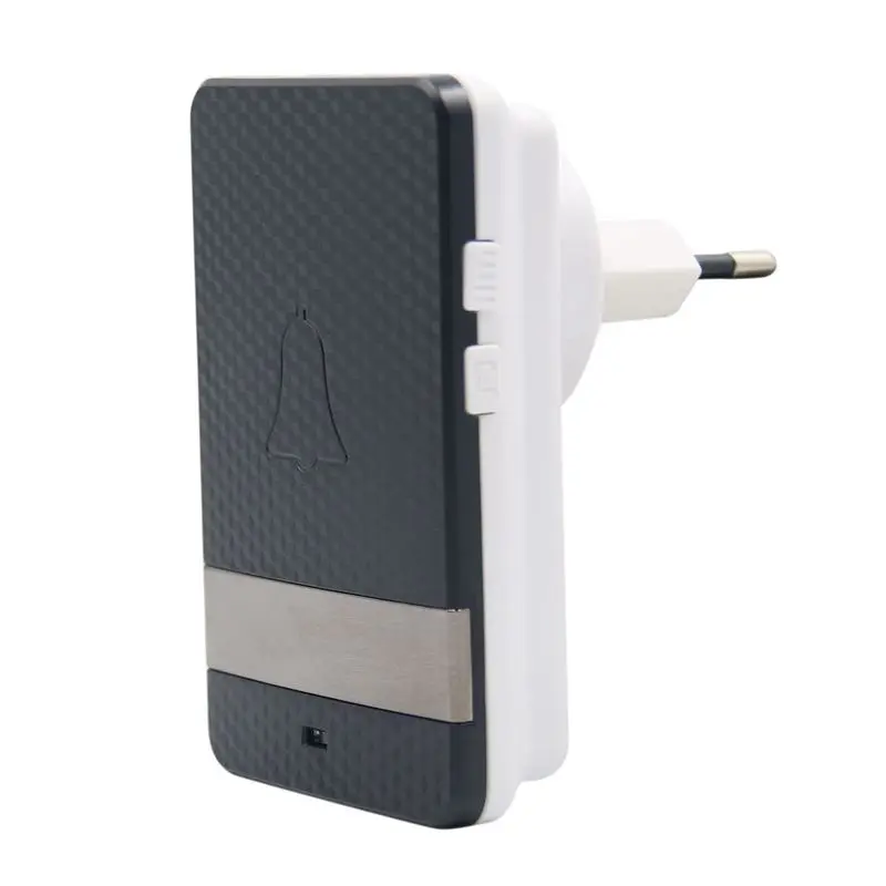 Wireless intelligent doorbell waterproof design self-generating doorbell EU Plug
Wireless intelligent doorbell waterproof design self-generating doorbell EU Plug