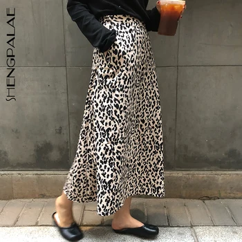 SHENGPALAE 2020 New Fashion Spring Leopard Print Elastic Band Straight Skirt Women Loose High Waist Tide Faldas Mujer Moda 9A262
SHENGPALAE 2020 New Fashion Spring Leopard Print Elastic Band Straight Skirt Women Loose High Waist Tide Faldas Mujer Moda 9A262