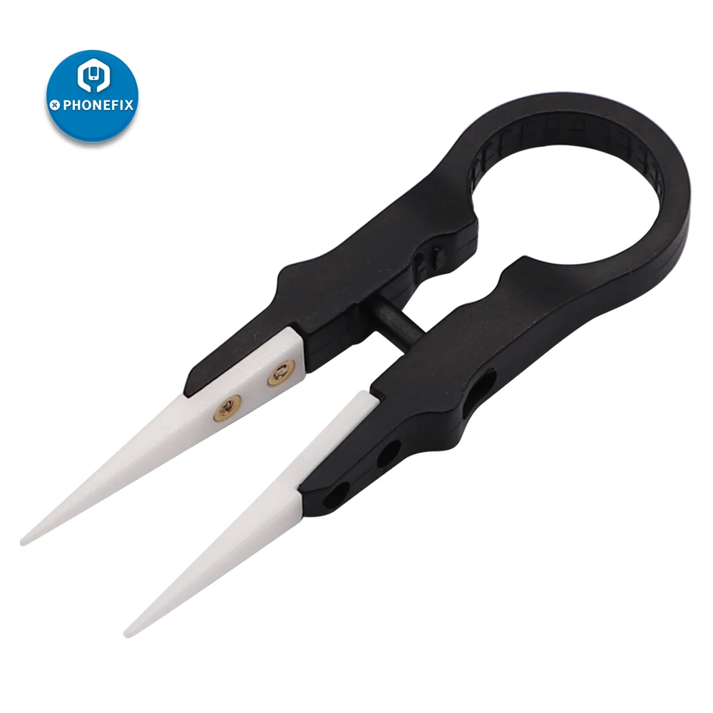 Multifunctional Heat Insulated silicon Screwdriver Pointed Tip Ceramic Tweezers Electronic PCB Components soldering Hand Tool
Multifunctional Heat Insulated silicon Screwdriver Pointed Tip Ceramic Tweezers Electronic PCB Components soldering Hand Tool