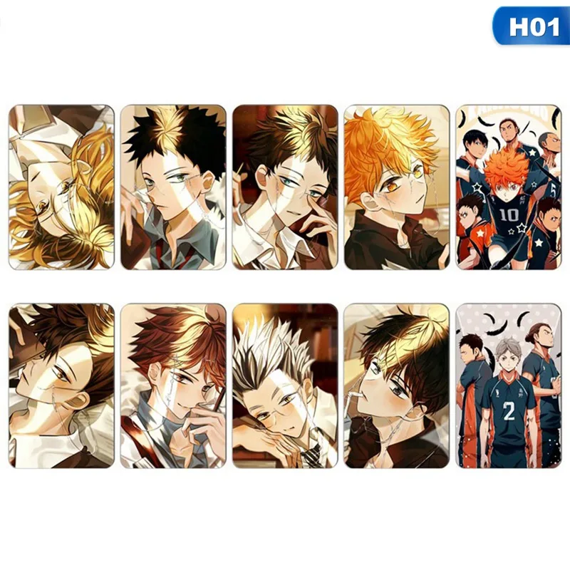 10Pcs/Set Japan Anime Haikyuu!! Mini Card Sticker Suitable For Bus Card ID Card Bank For Card Decorating Crystal Card Stickers
10Pcs/Set Japan Anime Haikyuu!! Mini Card Sticker Suitable For Bus Card ID Card Bank For Card Decorating Crystal Card Stickers