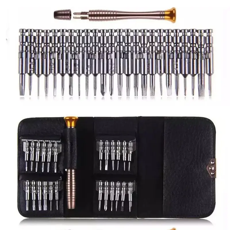 Screwdriver Set 25 in 1 Torx Multifunctional Opening Repair Tool Set Precision Screwdriver For Phones Tablet PC Watch Hand Tools 
Screwdriver Set 25 in 1 Torx Multifunctional Opening Repair Tool Set Precision Screwdriver For Phones Tablet PC Watch Hand Tools