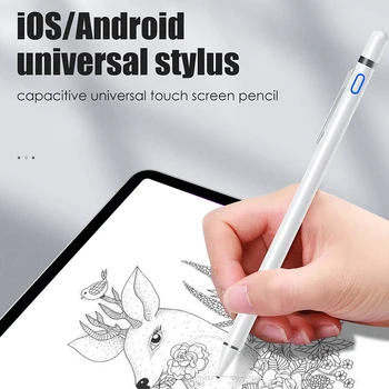 Active Stylus Pen For Capacitive Touch Screen For Samsung Xiaomi HUAWEI iPad Tablet Phones iOS Android Pencil For Drawing
Active Stylus Pen For Capacitive Touch Screen For Samsung Xiaomi HUAWEI iPad Tablet Phones iOS Android Pencil For Drawing