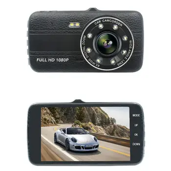 Tachograph 4-Inch High-definition With 8 Night Flood Lamp Dual Lens Reversing Touch Video Driving Recorder
Tachograph 4-Inch High-definition With 8 Night Flood Lamp Dual Lens Reversing Touch Video Driving Recorder