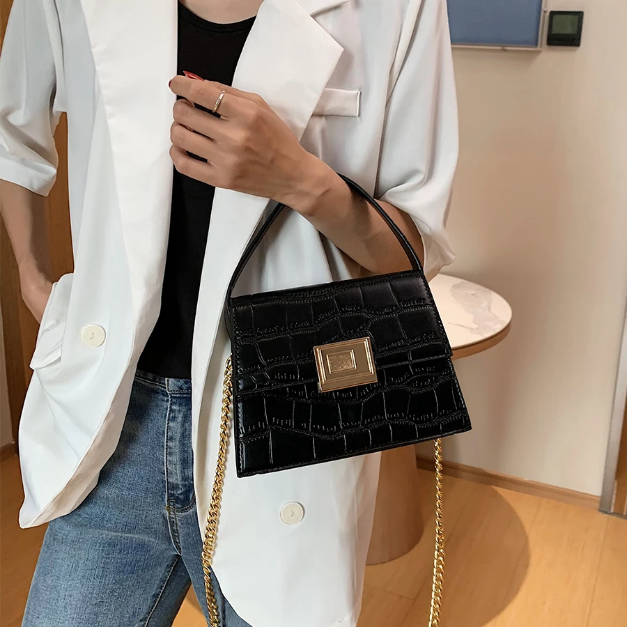 Women's Mini PU Leather Crossbody Bags 2020 Stone Pattern Chain Shoulder Bags Female Travel Totes Lady Cross Body Bag Handbags
Women's Mini PU Leather Crossbody Bags 2020 Stone Pattern Chain Shoulder Bags Female Travel Totes Lady Cross Body Bag Handbags
