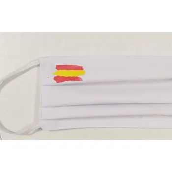 Reusable mask flag of Spain. Tapabocas that does not need to meter filter, tnt, hydrofugated, antibacterial 
Reusable mask flag of Spain. Tapabocas that does not need to meter filter, tnt, hydrofugated, antibacterial