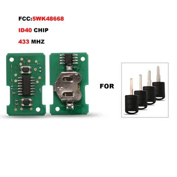 jingyuqin 5WK48668 ID40 433MHZ Remote Car Key Circuit board For Opel Vauxhall Corsa c Meriva astra h j g d Combo Contorl Key
jingyuqin 5WK48668 ID40 433MHZ Remote Car Key Circuit board For Opel Vauxhall Corsa c Meriva astra h j g d Combo Contorl Key