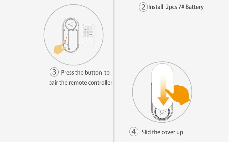 Generic Wireless Warning Alarm Wireless Door Sensor Sensor