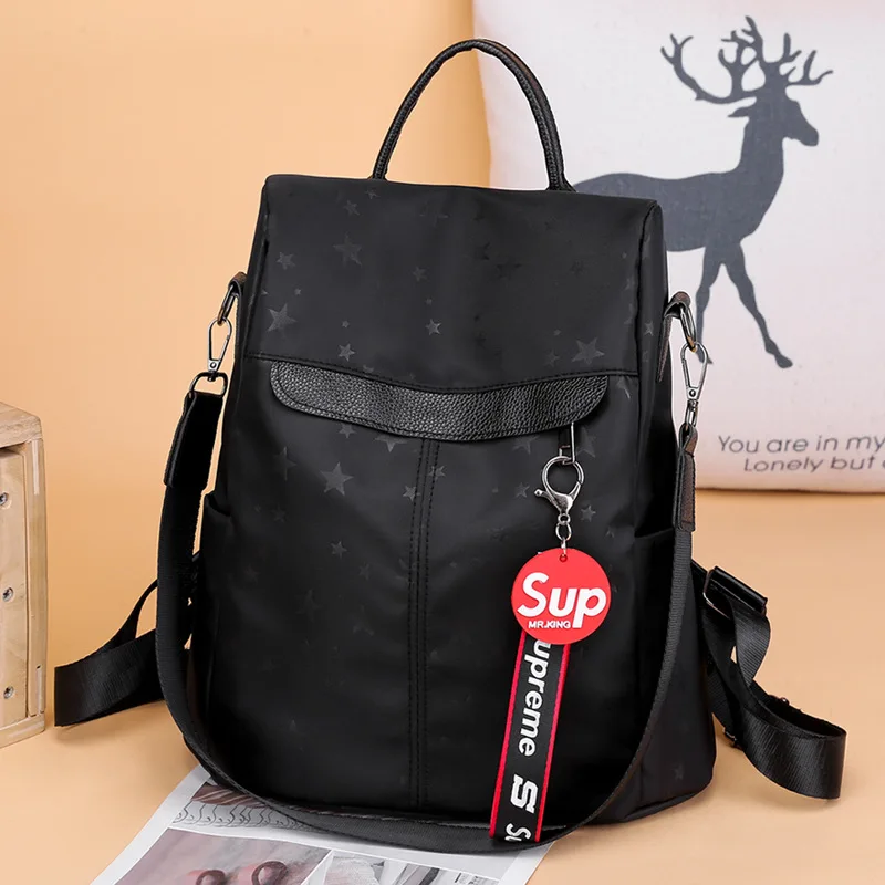 2019 New Style Backpack Trend Multi-functional Backpack Oxford Cloth Star Printed Anti-theft Backpack
2019 New Style Backpack Trend Multi-functional Backpack Oxford Cloth Star Printed Anti-theft Backpack