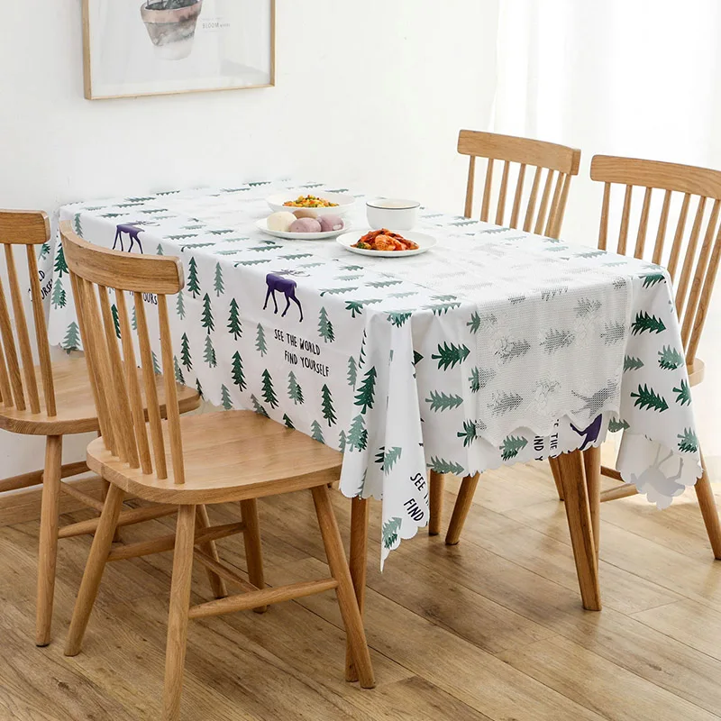 Nordic Washable pvc table cloth waterproof plastic disposable tablecloth table cover Rectangle oilcloth fabric Desk Cloth
Nordic Washable pvc table cloth waterproof plastic disposable tablecloth table cover Rectangle oilcloth fabric Desk Cloth