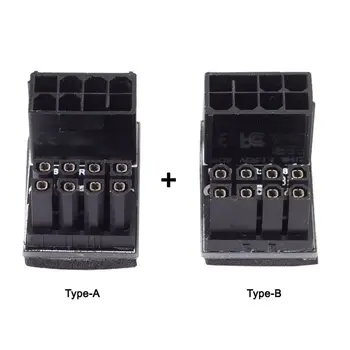 Female ATX 8Pin to 8Pin Male 180 Degree Turning Power Adapter Converter for Desktop Computer Graphics Card Connector 1Pair
Female ATX 8Pin to 8Pin Male 180 Degree Turning Power Adapter Converter for Desktop Computer Graphics Card Connector 1Pair