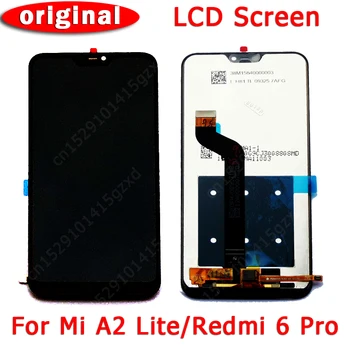 Original LCD Touch Screen for Xiaomi Mi A2 Lite LCD Display Screen for Redmi 6 Pro Screen Assembly Replacement Spare Parts
Original LCD Touch Screen for Xiaomi Mi A2 Lite LCD Display Screen for Redmi 6 Pro Screen Assembly Replacement Spare Parts