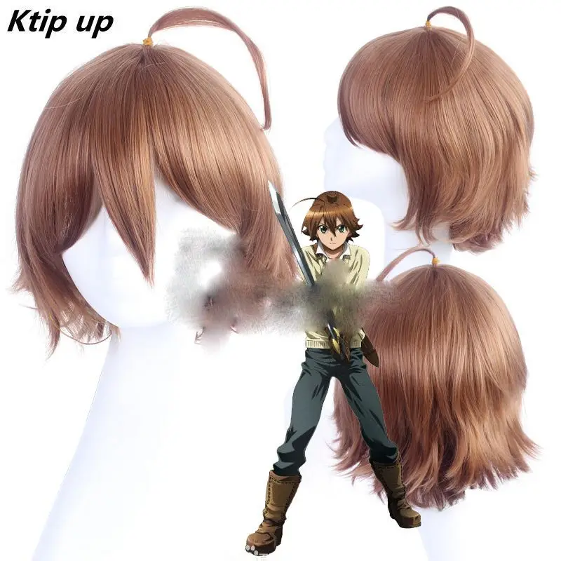 Ktip Up Akame ga KILL! yokodera youto Brown Short Straight High Temperature Fiber Synthetic Hair Cosplay Full Wigs
Ktip Up Akame ga KILL! yokodera youto Brown Short Straight High Temperature Fiber Synthetic Hair Cosplay Full Wigs