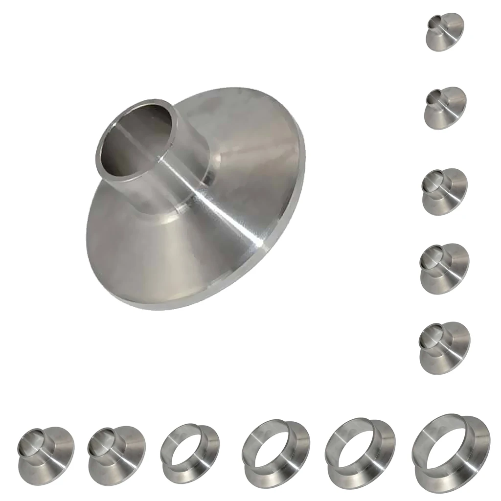 Sanitary Ferrule Pipe Join Flange Weld 3-Clamp Type Stainless Steel Sanitary Ferrule Pipe Join Flange Weld 3-Clamp Type Stainless Steel