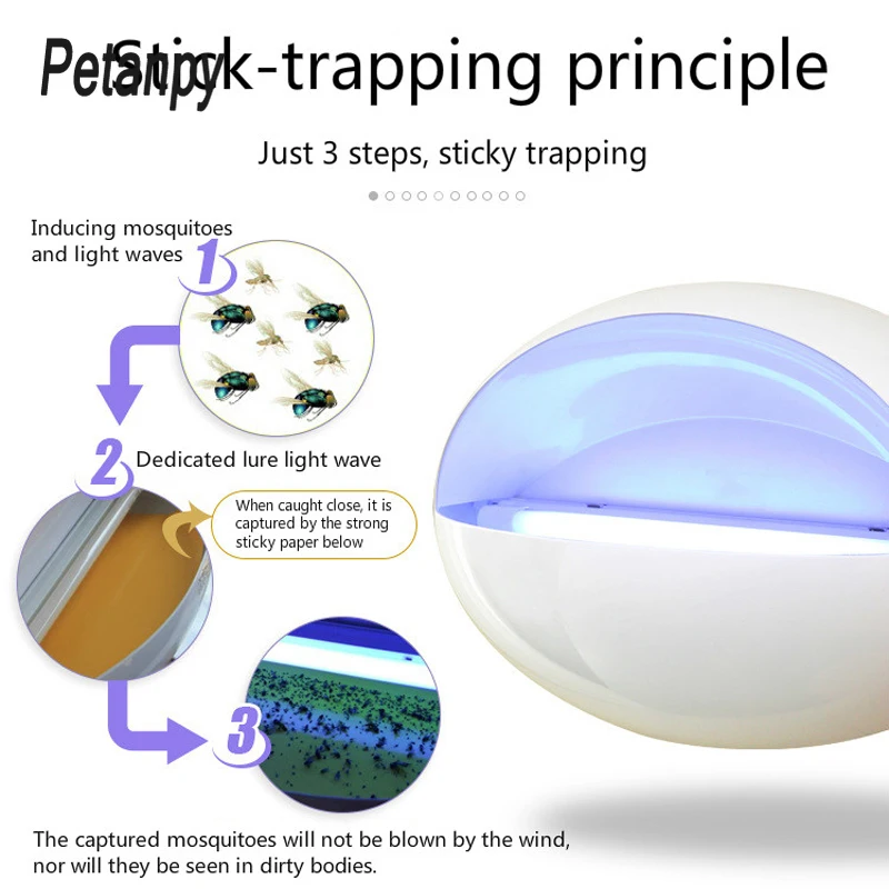 Fly trap Light Restaurant with Sticky Capture Mosquito Light Hotel Food Flycatcher Supermarket Use Eliminate Fly Light
Fly trap Light Restaurant with Sticky Capture Mosquito Light Hotel Food Flycatcher Supermarket Use Eliminate Fly Light